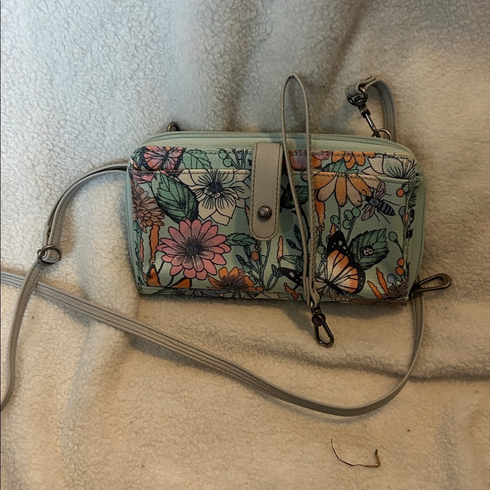 THE SAC Sequoia HOBO with Sakroots Artist Circle Large Smartphone Crossbody Bag - Picture 10 of 14